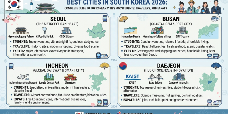Best Cities in South Korea 2026: Complete Guide to Top Korean Cities ...