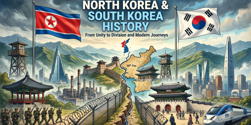 North Korea and South Korea History